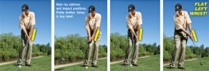 Straight Wrist Chipping from Golf Tips