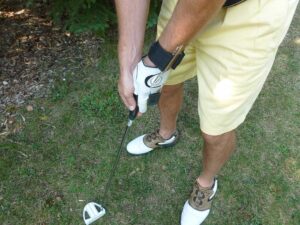Straight Wrist Putting and full Putter