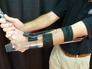 This is not recommended but many thought I was demonstrating my compound fractured arm.