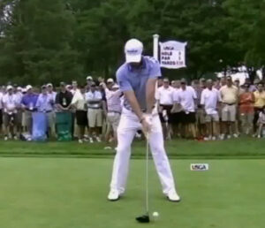 Rory McIlroy has an amazing straight arm swing.  Guess what? It's tension free and delivers amazing distance.