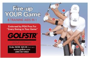 GOLFSTR Promotion in GOLF Tips Magazine