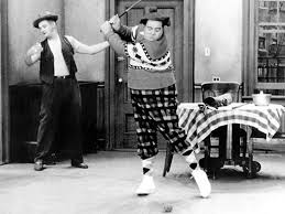 Jackie Gleason, as Ralph Kramden, always used that famous line: "How Sweat It Is" and "Awaaay we go!"