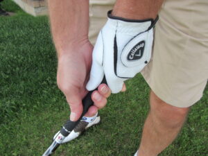 Experiment to find your breakthrough. Loosen your trailing hand to allow your leading hand to control your swing.