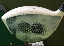 Adjust your stance and straight arm swing to ensure that you are impacting with your ball in the center of your club face.